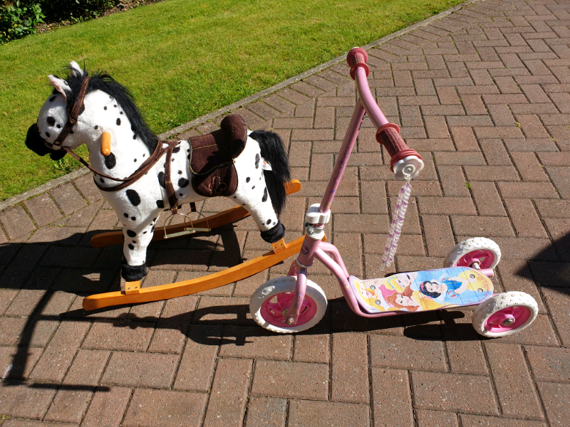 scooter rocking horse
